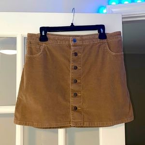 Express Corduroy Skirt Size 12